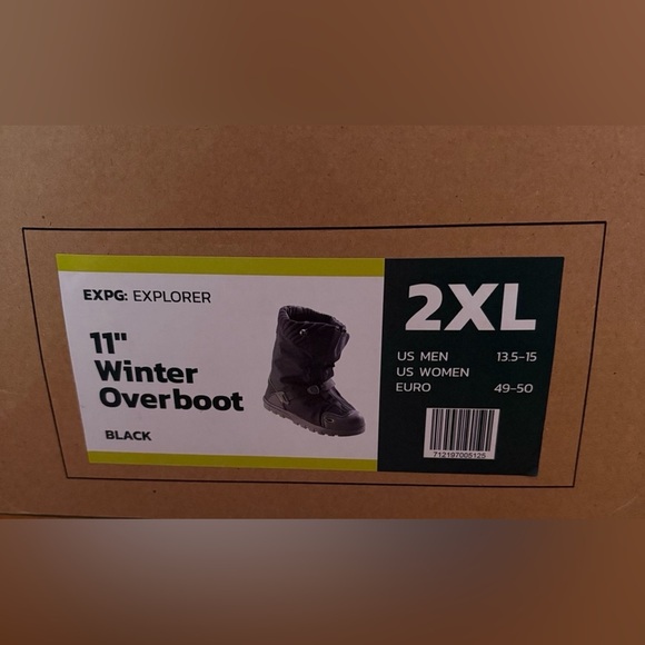 NEOS, EXPG Explorer Boot Covers, 2XL (13,5 - 15), Black ❄️ - Picture 2 of 9